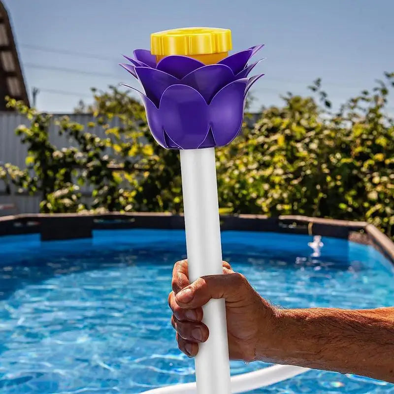 Swimming Pool Waterfall Fountain Garden Decor PVC Water Spray Pool Spa Accessories