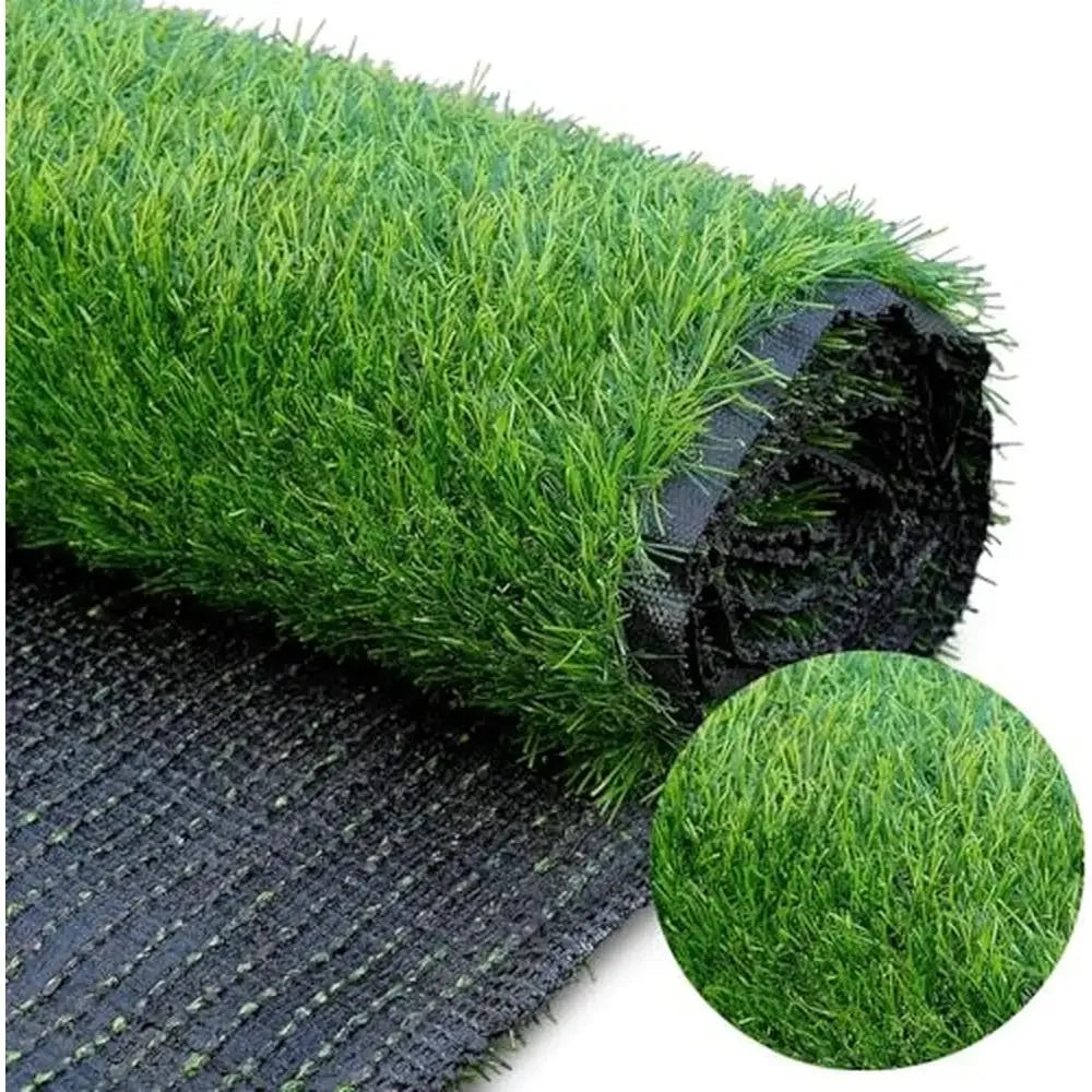 6.5x10 FT Synthetic Grass Turf Rug Mat 1.2 Inch Pile Height Dog Training Pad Pet Safe Eco Friendly Lawn Indoor Outdoor Decoration